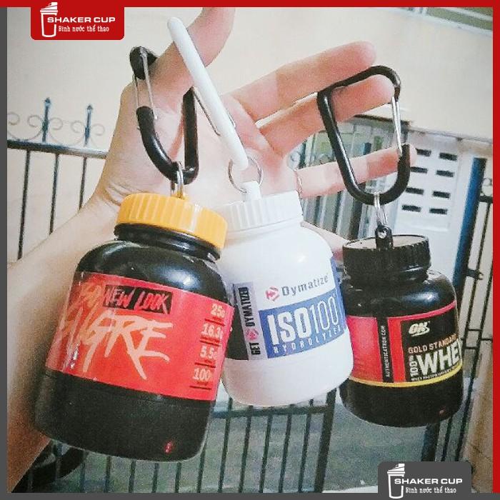 Hộp đựng bột hộp đựng whey, mass, bcaa Ishake Protein Funnel