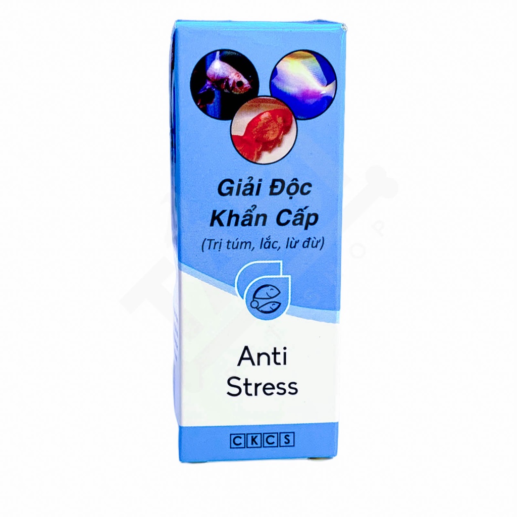 Anti Stress | Dưỡng và Giúp Cá Thanh Lọc Cơ Thể - Giúp Làm Giảm Stress và Bảo Vệ Hồ Cá