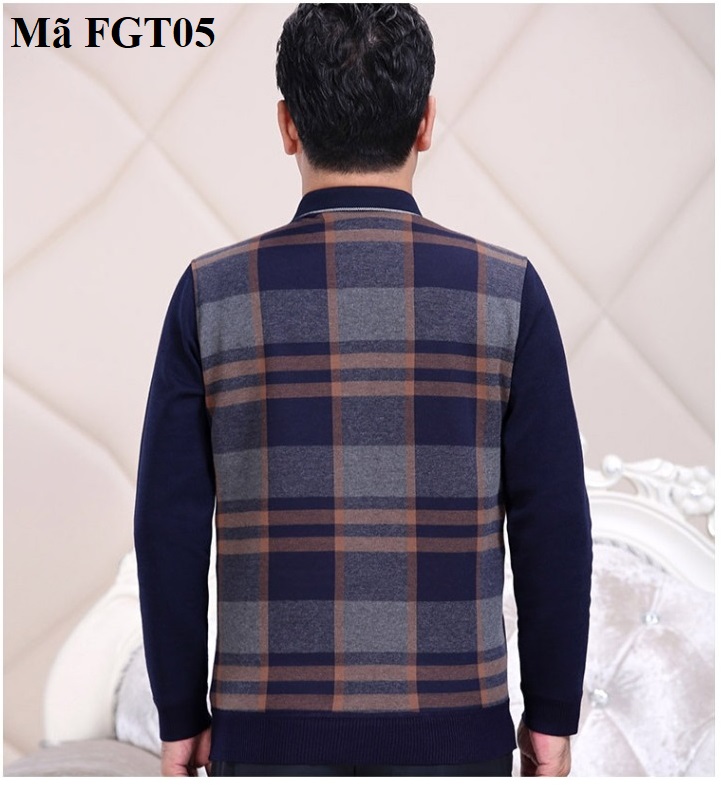 Áo len nam cho người lớn tuổi FGT05