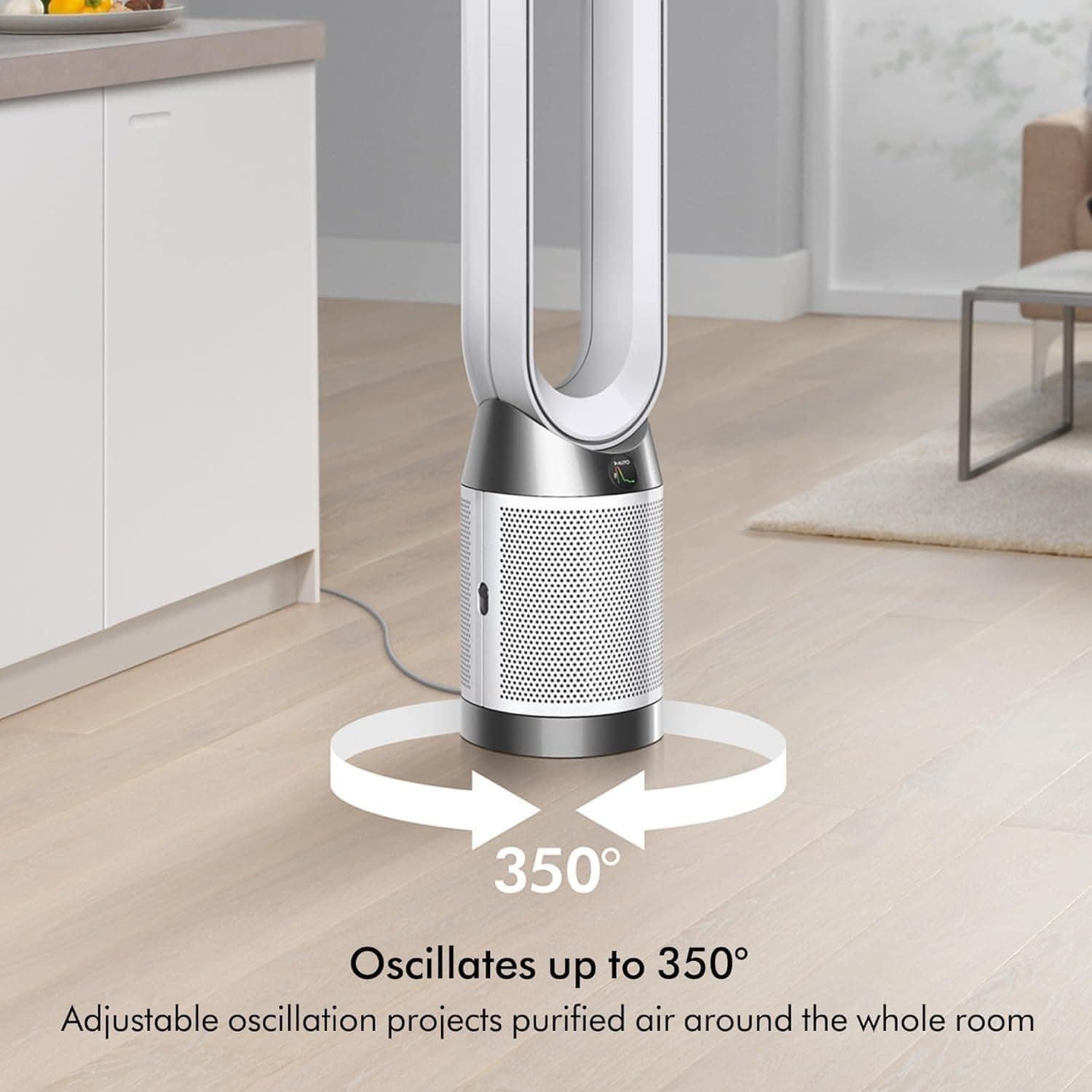 Quạt Không cánh kèm lọc không khí Dyson TP10 Model mới của Dyson 2023 Hàng chính hãng