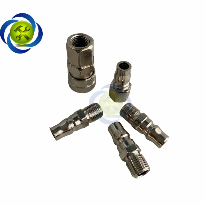 Bộ 5 đầu nối hơi nhanh WADFOW WQP3673 ren 13mm