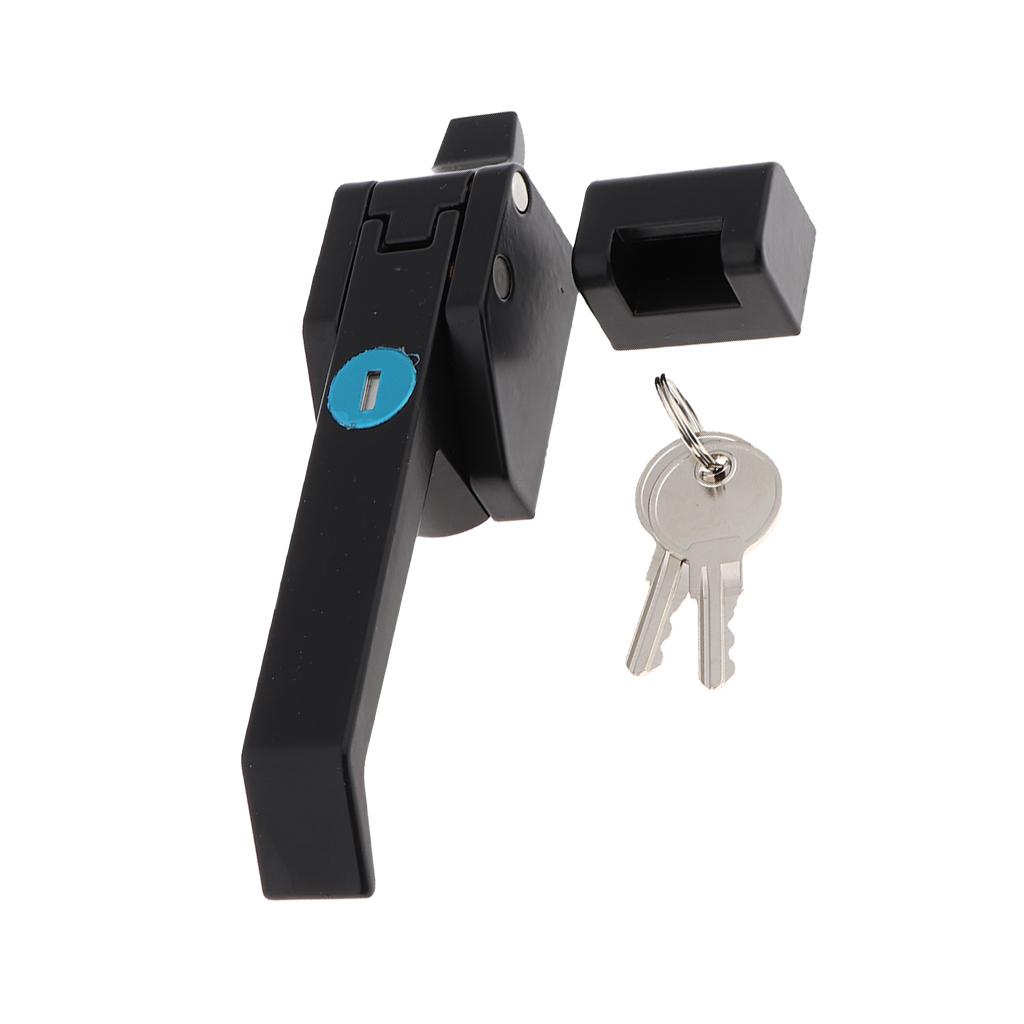 Lớn Hơn-Trung Tâm LEVER Chốt Kẽm Hợp Kim Cho Southco A7-10-352-20, Đen