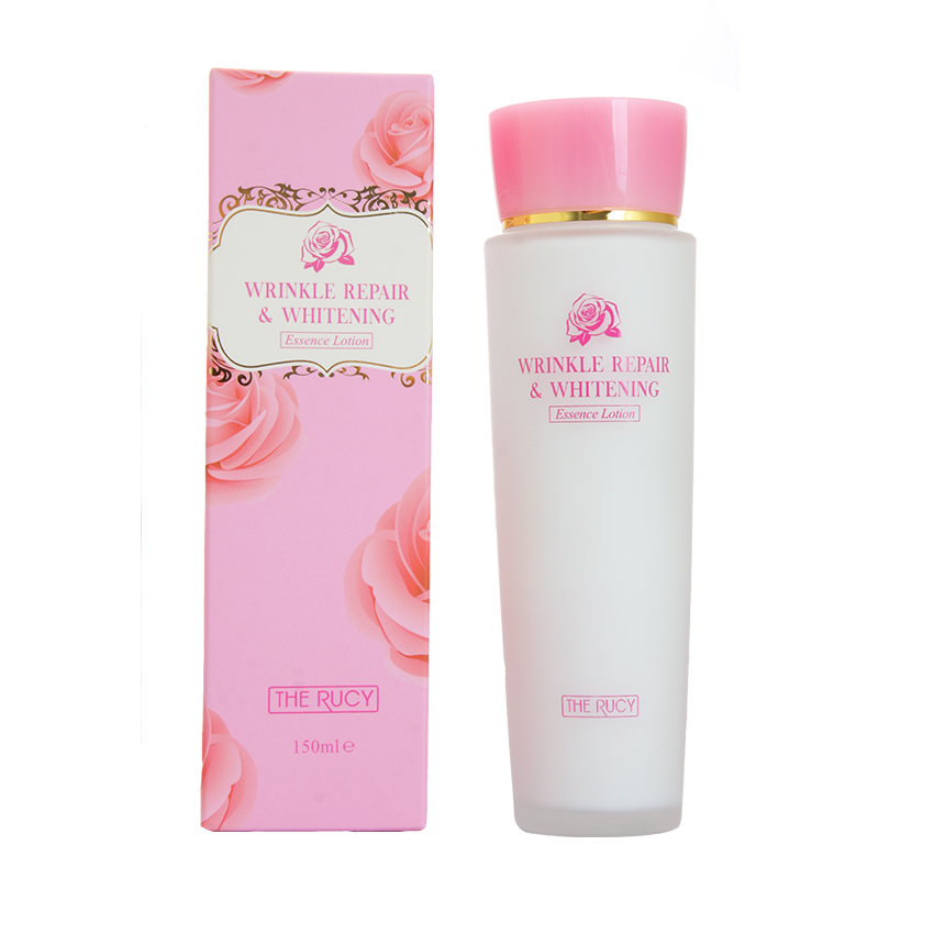 Kem Dưỡng Ẩm Và Làm Trắng Da The Rucy Wrinkle Repair &amp; Whitening Essence Lotion 150ml