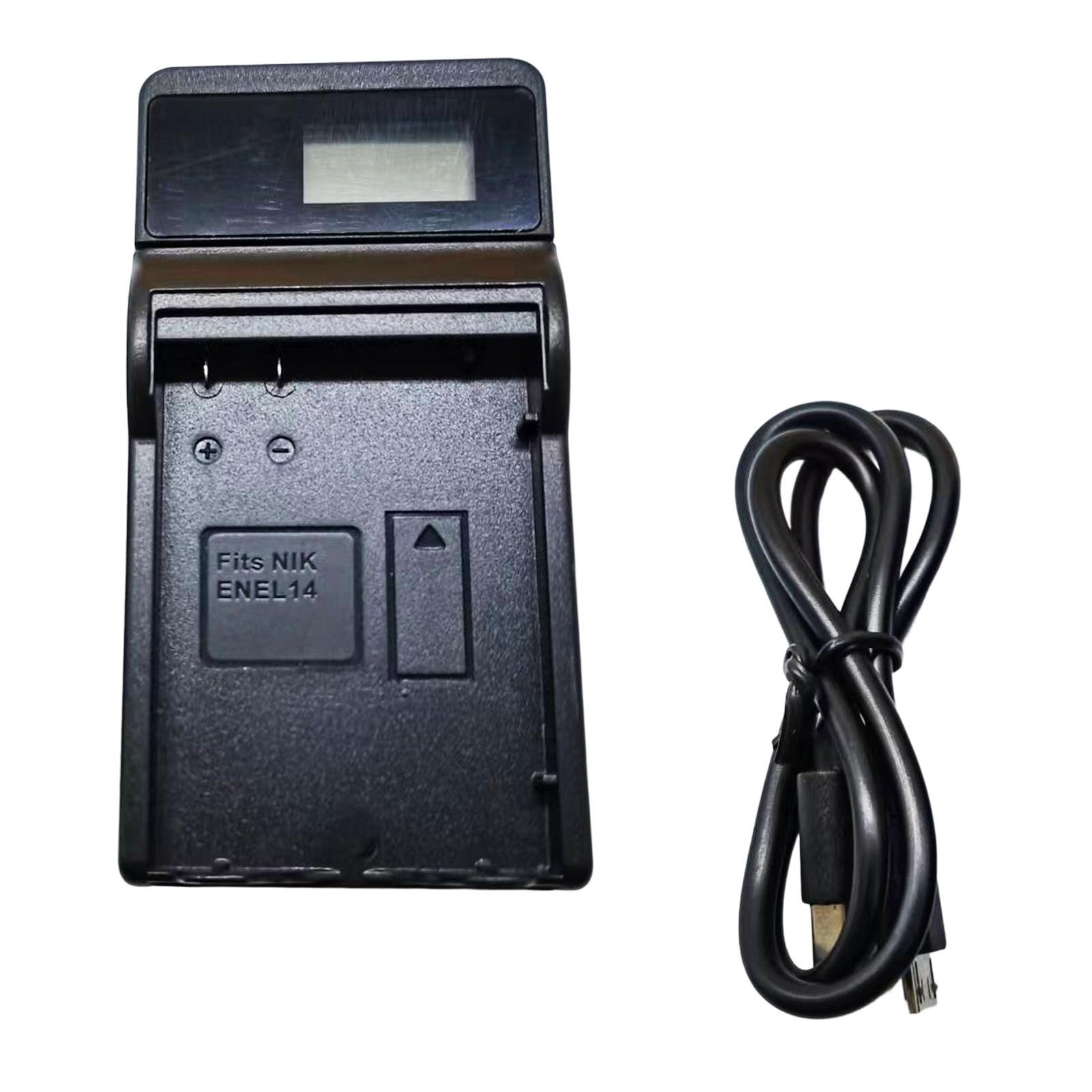 EN-EL14 Battery Charger for D3100 D3200 D3300 D5300 D5500