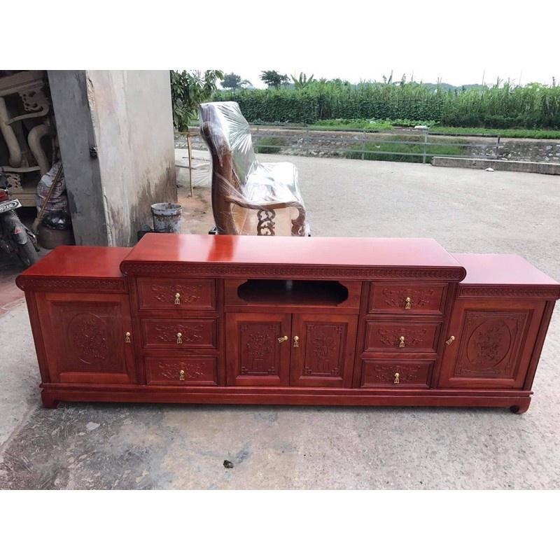 Kệ tivi gỗ xoan đào