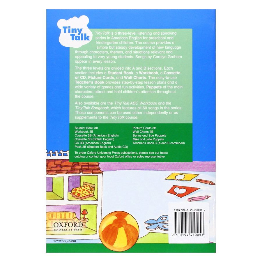 Tiny Talk 3: Pack (B) (Student Book and Audio CD)