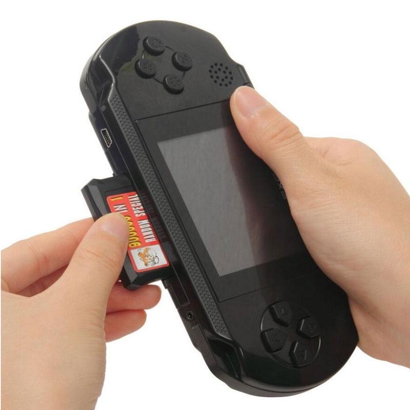Máy Chơi Game Cầm Tay 16 Bit PXP3 Có 2 Thẻ Game Tích Hợp 156 Trò Chơi Cổ Điển