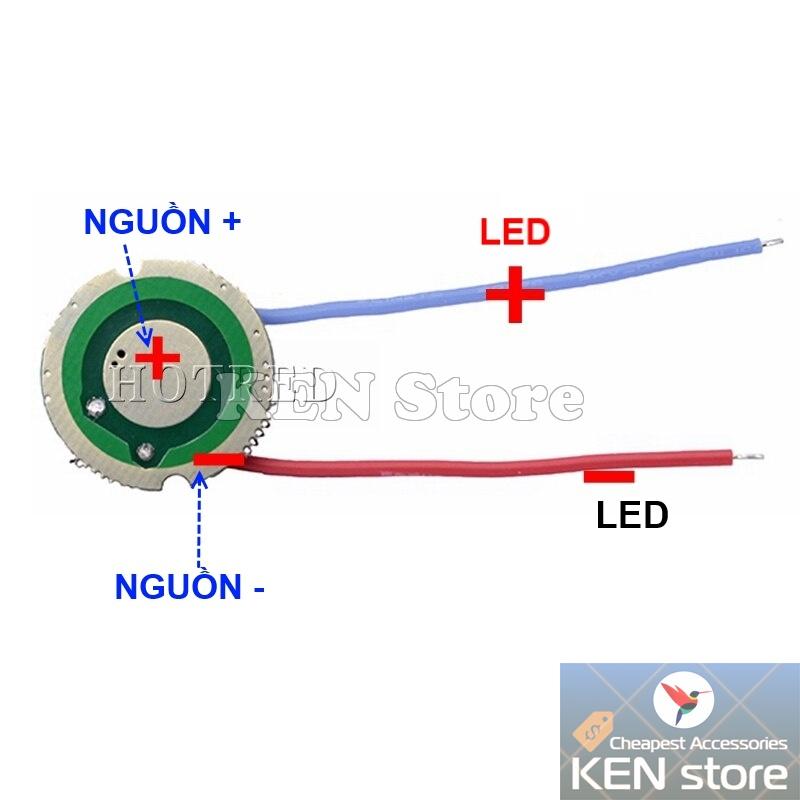 Led driver, nguồn led 10W in 3V-15V (1-3 pin 18650), out 3.7V cho chip led XPE / Q5 / XML T6 / XML2 U2...