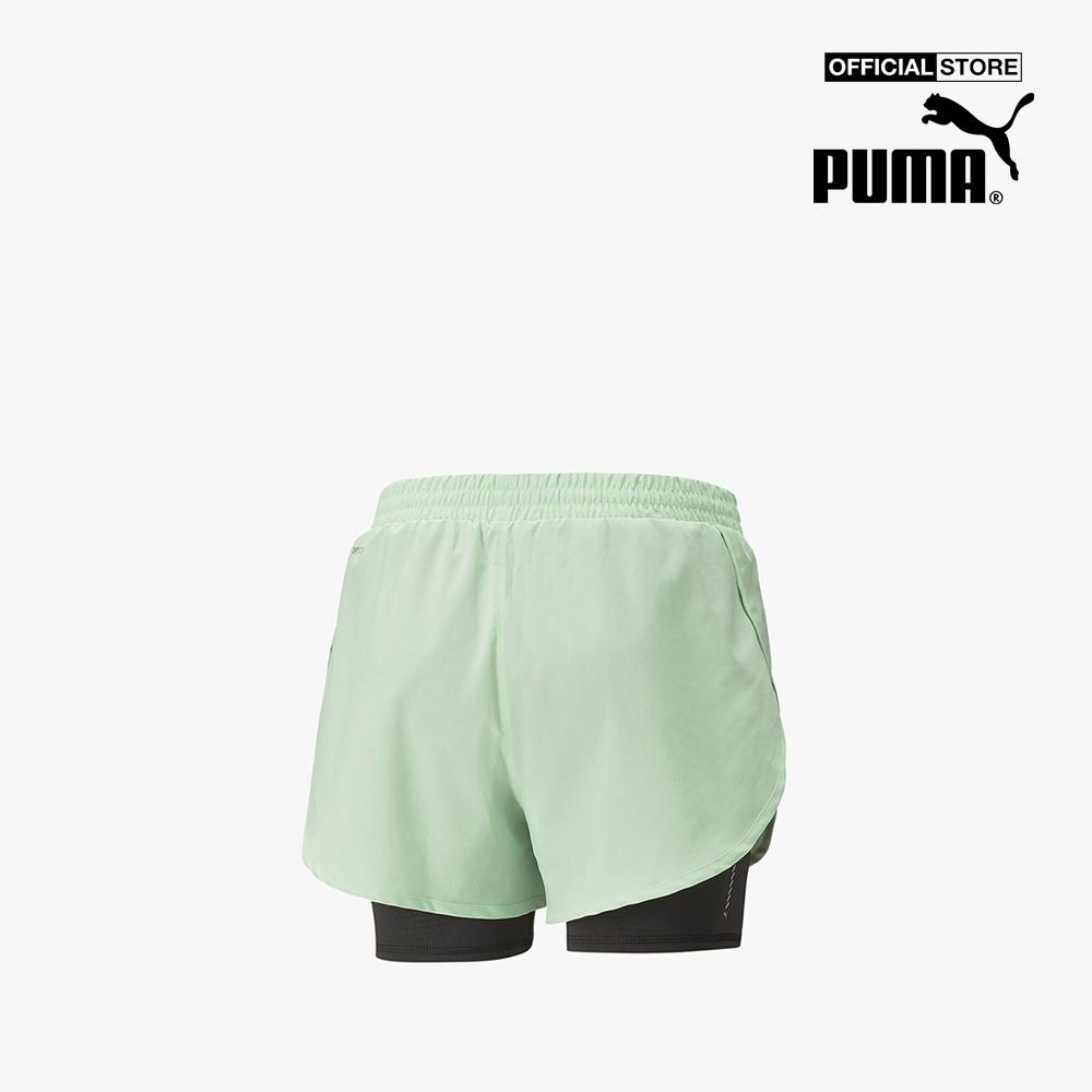 PUMA - Quần shorts chạy bộ nữ Run Favourite Woven 2in1 523181