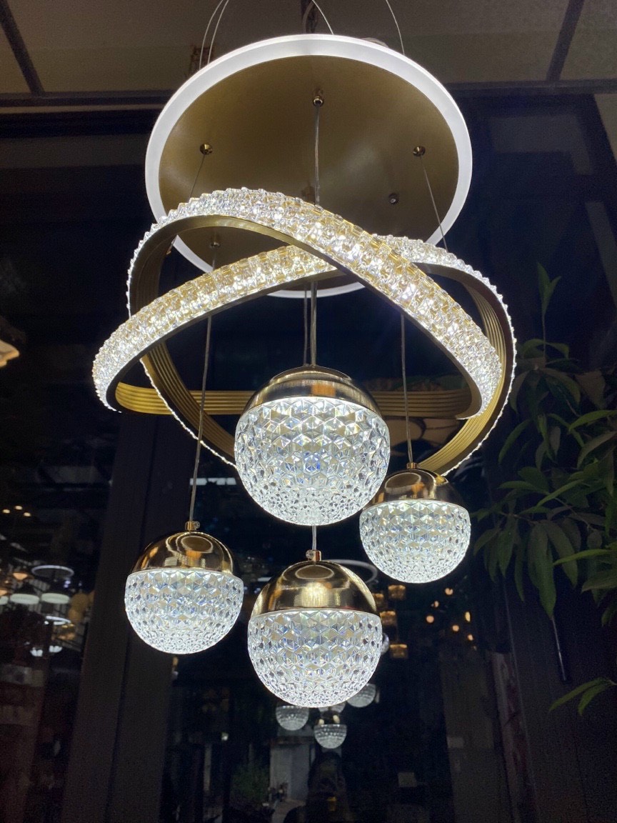 Đèn Thả Trần Hiện Đại Sang Trọng Trang Trí Phòng Ngủ, Phòng Bếp Phòng Khách SHOWROOM Phù Hợp Mọi Không Gian