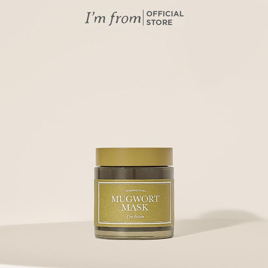 Combo Dịu Da Mặt nạ ngải cứu I'm From Mugwort Mask 110g+Tinh chất ngải cứu I'm From Mugwort Essence 160ml