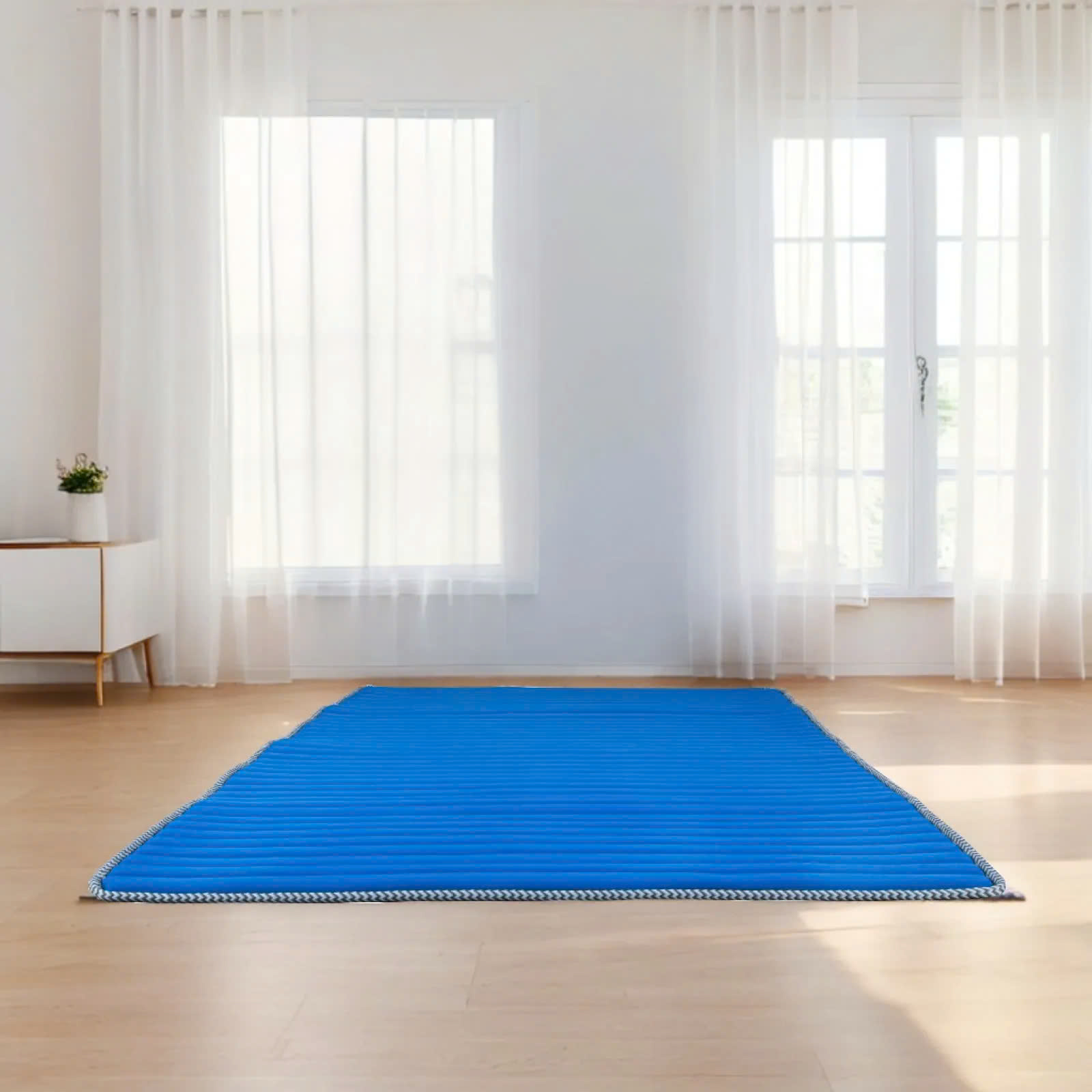 Nệm foam mát lạnh sinh viên giá rẻ, nệm ngủ văn phòng chống trượt Tatana- Độ cao 2.5cm
