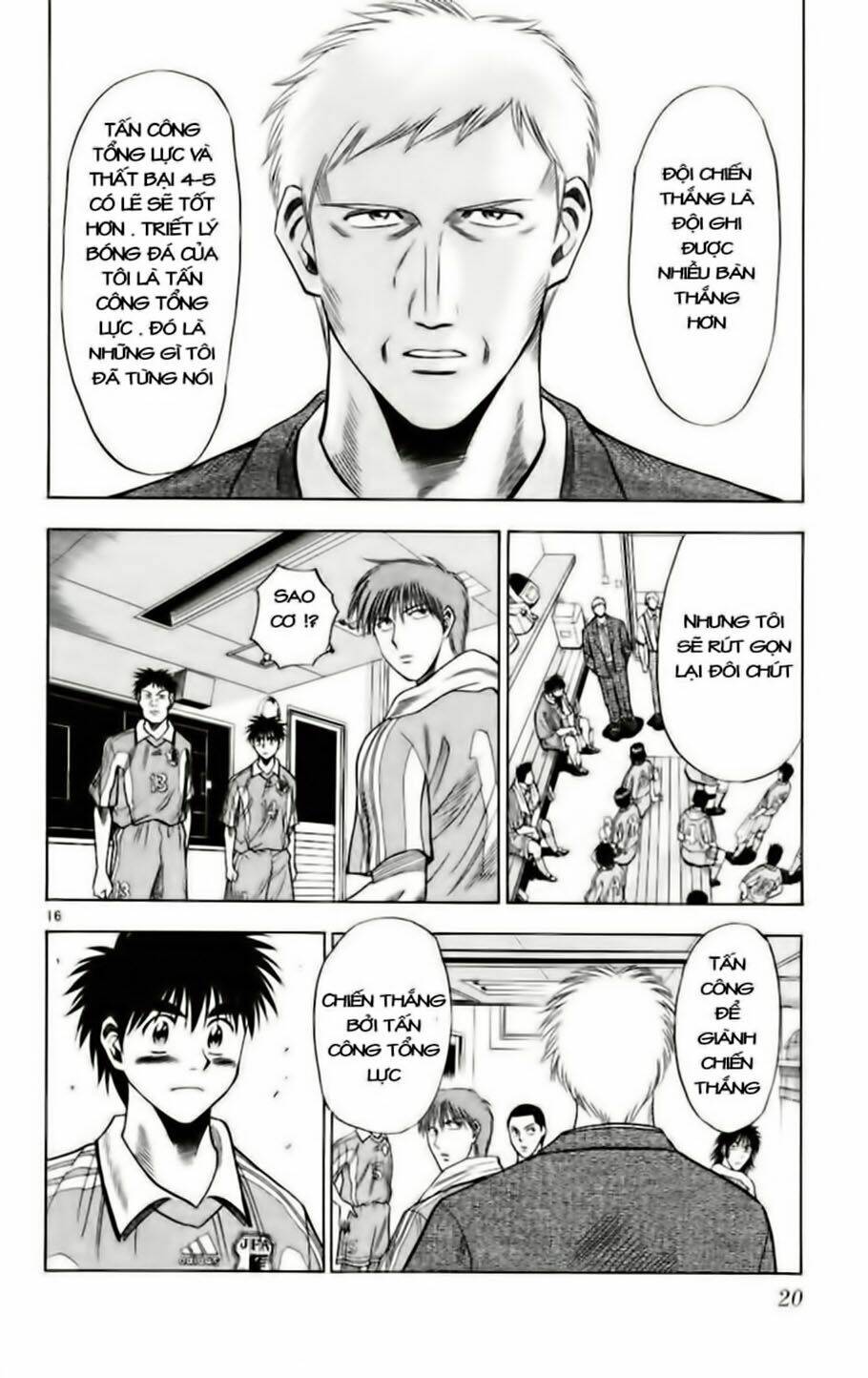 vũ điệu trên sân cỏ - fantasista chapter 63 20