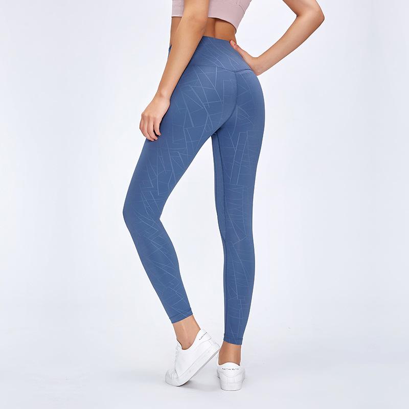 Cam Phối Đen/Da Báo/Hình Học In Quần Tập Yoga Nữ Thể Thao Chạy Bộ Tập Thể Dục Tập Thể Thao Tập Gym Cao Cấp Push Up quần Legging Tập Yoga