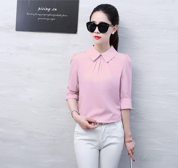 Áo sơ mi nữ công sở chất liệu mềm mịn, hàng nhập cao cấp CS169
