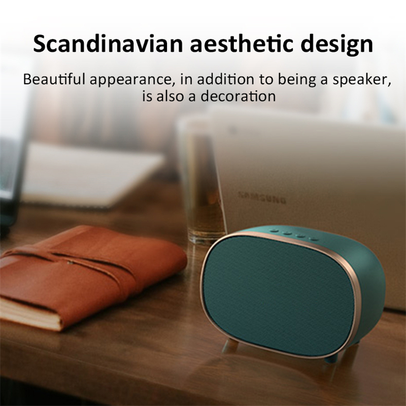 Loa Bluetooth 5.0 Thiết Kế Retro - Âm Thanh HiFi Sống Động - Hỗ Trợ Kết Nối AUX, USB, Bluetooth, TF Card
