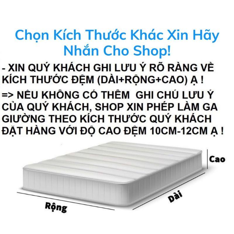 Bộ chăn ga gối hổ Cotton Poly cao cấp GenZ Bedding, chăn ga Hàn Quốc, miễn phí bo chun drap ga giường theo yêu cầu