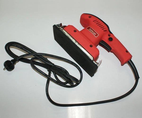 MÁY ĐÁNH GIẤY RÁP RUNG- CHÀ NHÁM CHỮ NHẬT 300W 509303 SENCAN - HÀNG CHÍNH HÃNG