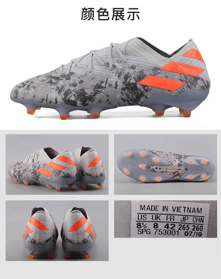 YANZISHOP Macy Anniversary Edition Kids Student Soccer Giày nam và nữ Broken Nails AG Dài Nails Falcon Người lớn Cỏ Đào tạo Giày