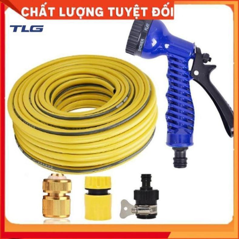 Bộ dây vòi xịt rửa xe, tưới cây, dọn dẹp nhà cửa 7-10m 206843