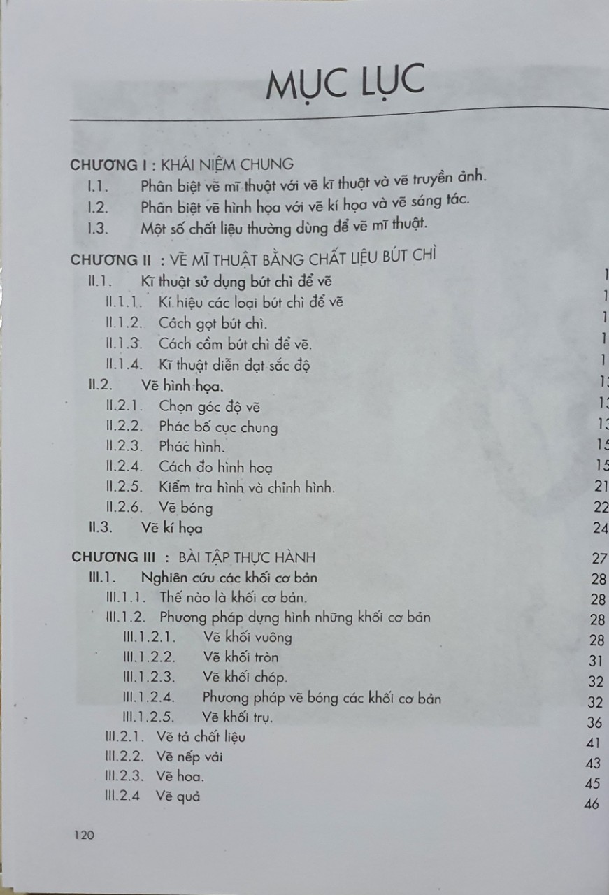 Vẽ Mĩ Thuật - Sách Dùng Cho Sinh Viên Học Ngành Kiến Trúc
