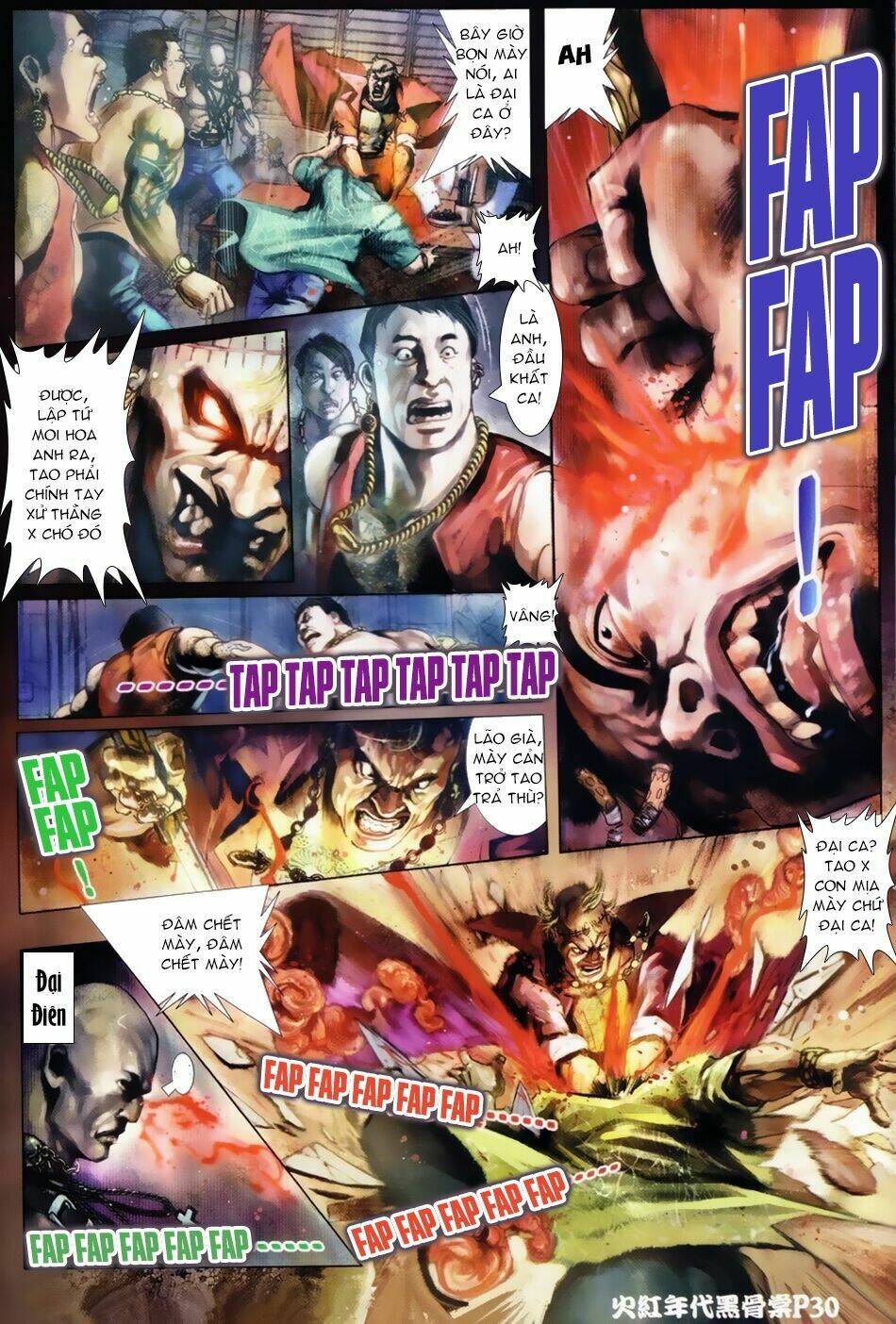 hỏa hồng niên đại hắc cốt đường chapter 2 13