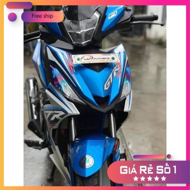 Tem rời winner GTR trắng xanh bảo hành màu sắc vĩnh viễn