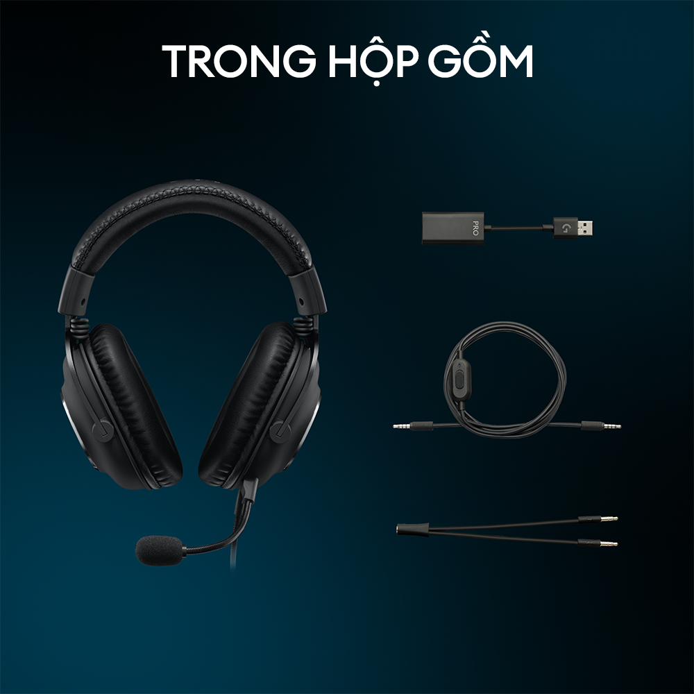 Tai nghe gaming có dây Logitech G Pro X SE - Hàng Chính Hãng
