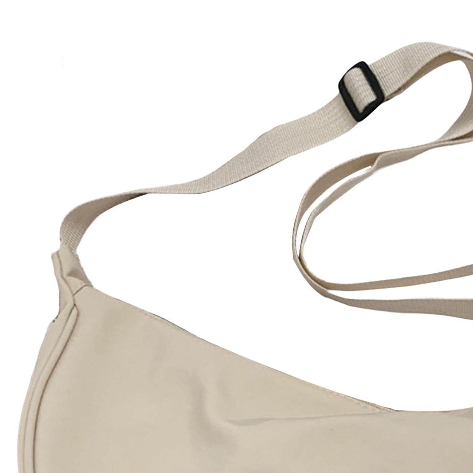 4pcs Women Girls Dumpling Bun Work Purse Casual Nylon Shoulder Bag