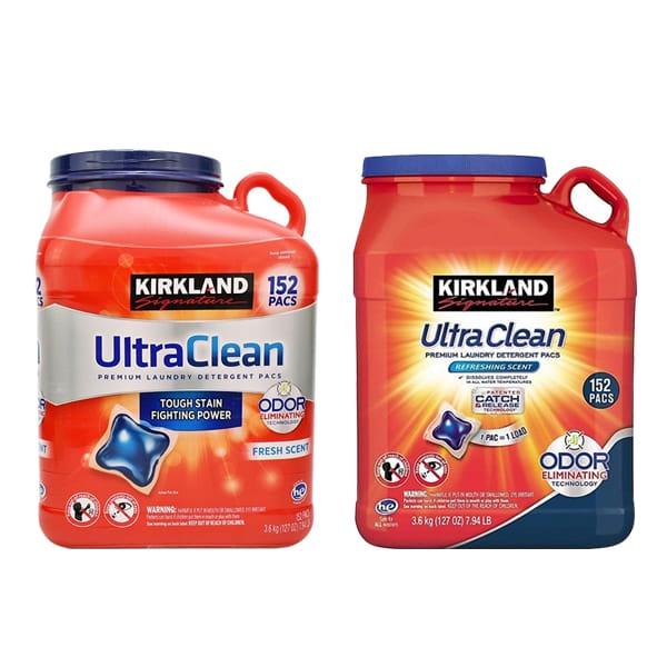 Viên giặt quần áo Kirkland Signature Ultra Clean 152 Pacs