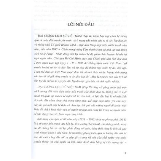 Sách - Đại Cương Lịch Sử Việt Nam Tập 2 (DN)