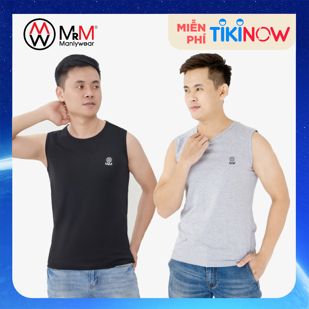 Combo 2 áo ba lỗ nam, áo sát nách nam,sợi cotton cao cấp mềm mịn, thấm hút mồ hôi, siều thoáng mát, co giãn 4 chiều Mrm Manlywear - MM