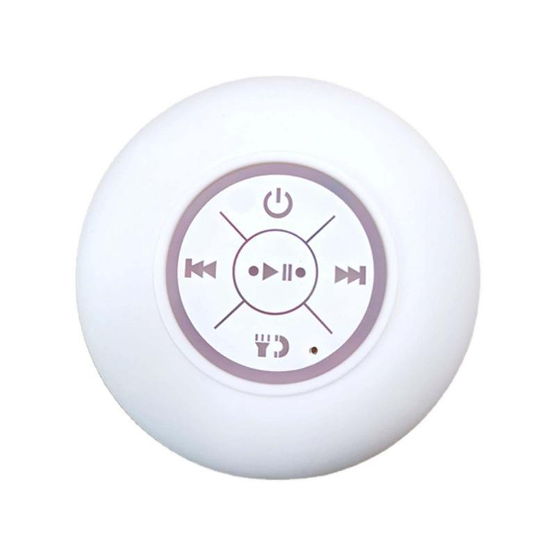 Loa răng xanh mini Loa phòng tắm không thấm nước Loa vòi hoa sen không dây Máy nghe nhạc hấp phụ mạnh cho xe hơi Hồ bơi ngoài trời Màu sắc: Đen