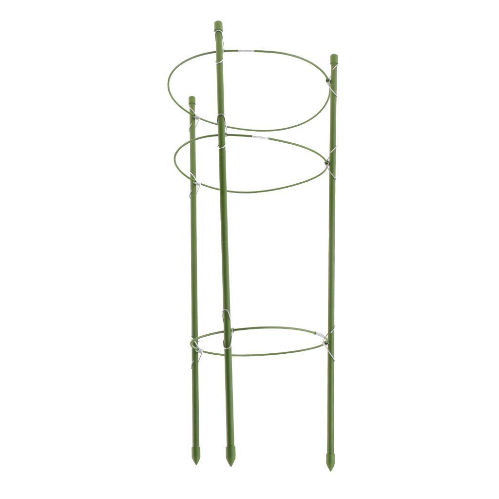 5 X Plant Support Rings Garden Trellis Climbing Plants Flowers