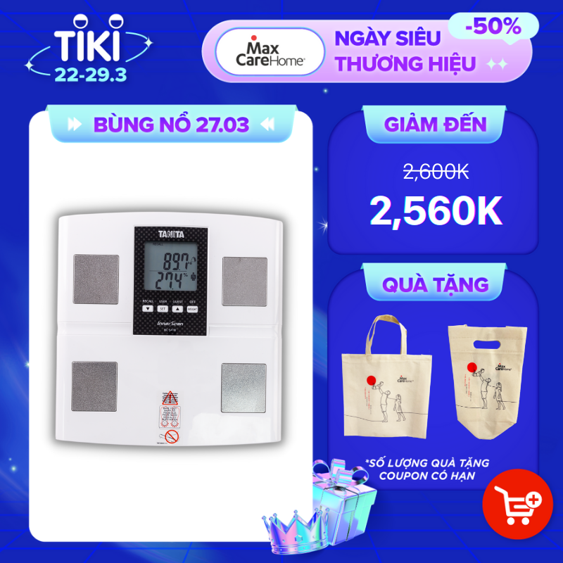 Cân sức khỏe và phân tích cơ thể TANITA BC-541N