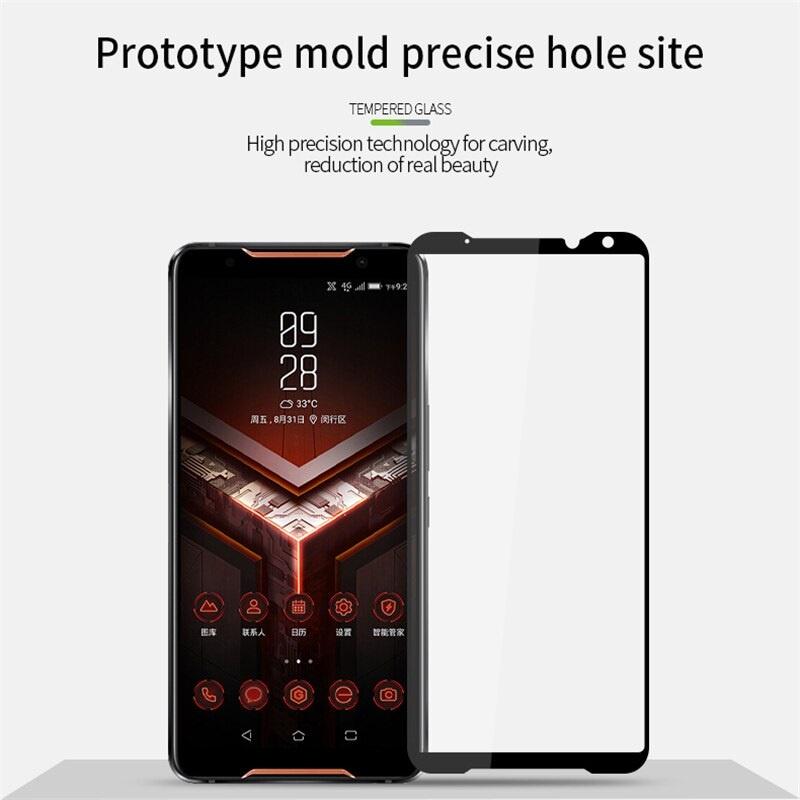 Kính cường lực dành cho ASUS Rog Phone 3, ASUS Rog Phone 5 , Miếng dán màn hình điện thoại full tràn màn hình độ cứng 9H