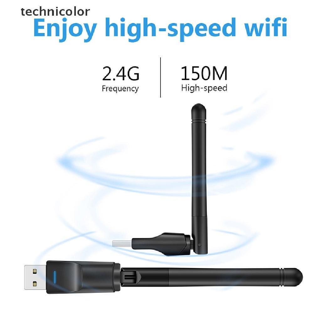 Thẻ Mạng Không Dây MT7601 Mini USB WiFi 150Mbps RTL8188 Cho PC Laptop 2.4GHz TYG