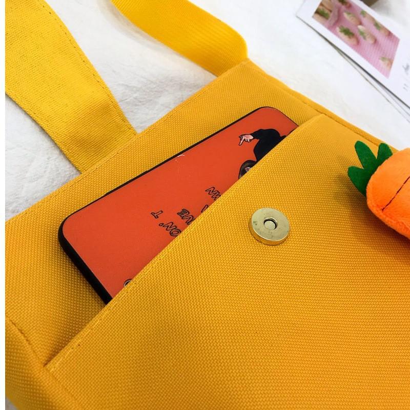 Túi đeo chéo Túi xách nữ vải Canvas siêu xinh TV06