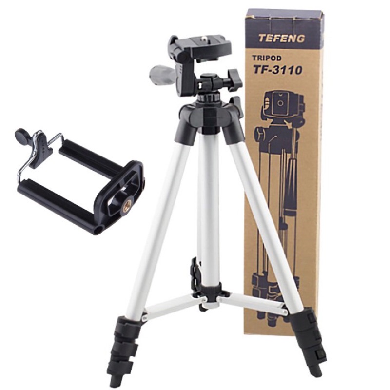 Chân máy ảnh Tripod 3110 tặng Giá kẹp điện thoại, Remote bluetooth và Túi đựng - JL - HÀNG CHÍNH HÃNG