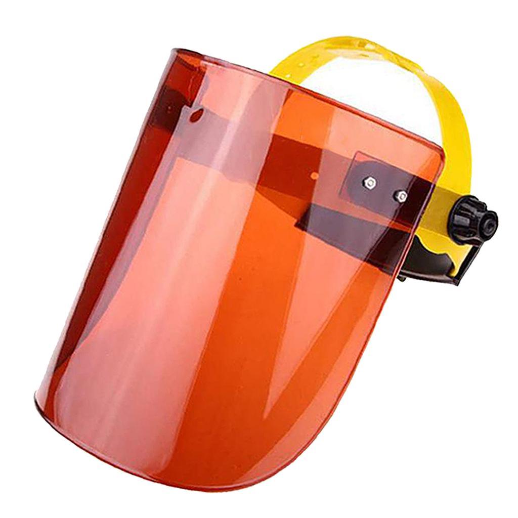 Pro Reusable Full Face Guard Covering Kitchen Spitting Anti-Fog Anti-Dust Anti-splash Anti-roasting Wide Visor Welding Helmet Lightweight