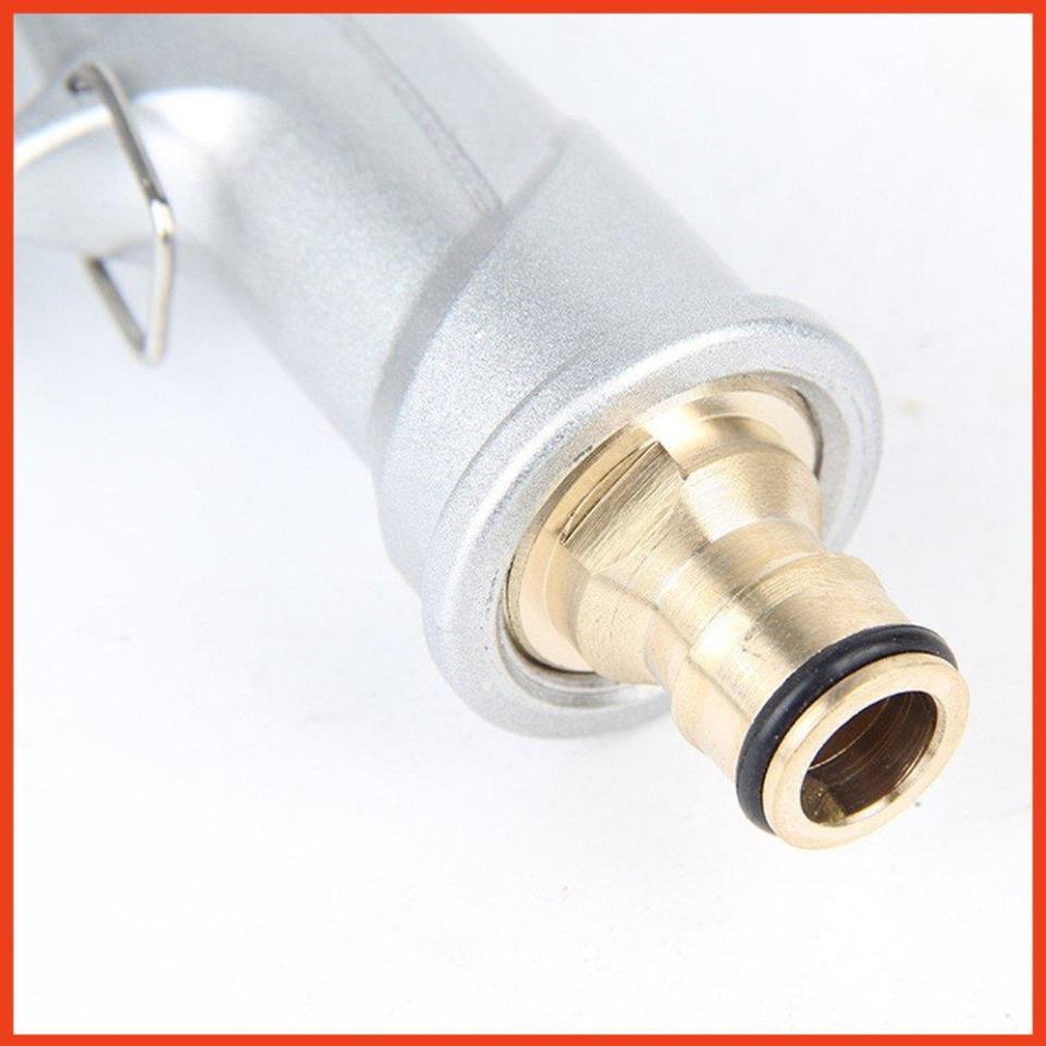 Bộ dây vòi xịt nước rửa xe, tưới cây . tăng áp 3 lần, loại 15m 206701 đầu đồng,cút đồng