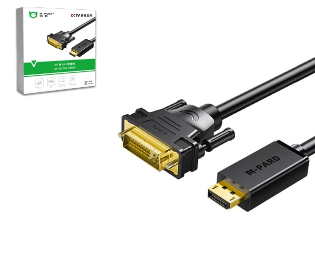 DÂY CÁP TÍN HIỆU CHUYỂN ĐỔI CỔNG DISPLAYPORT RA CỔNG DVI 1.8M MH301 M-PARD - HÀNG NHẬP KHẨU