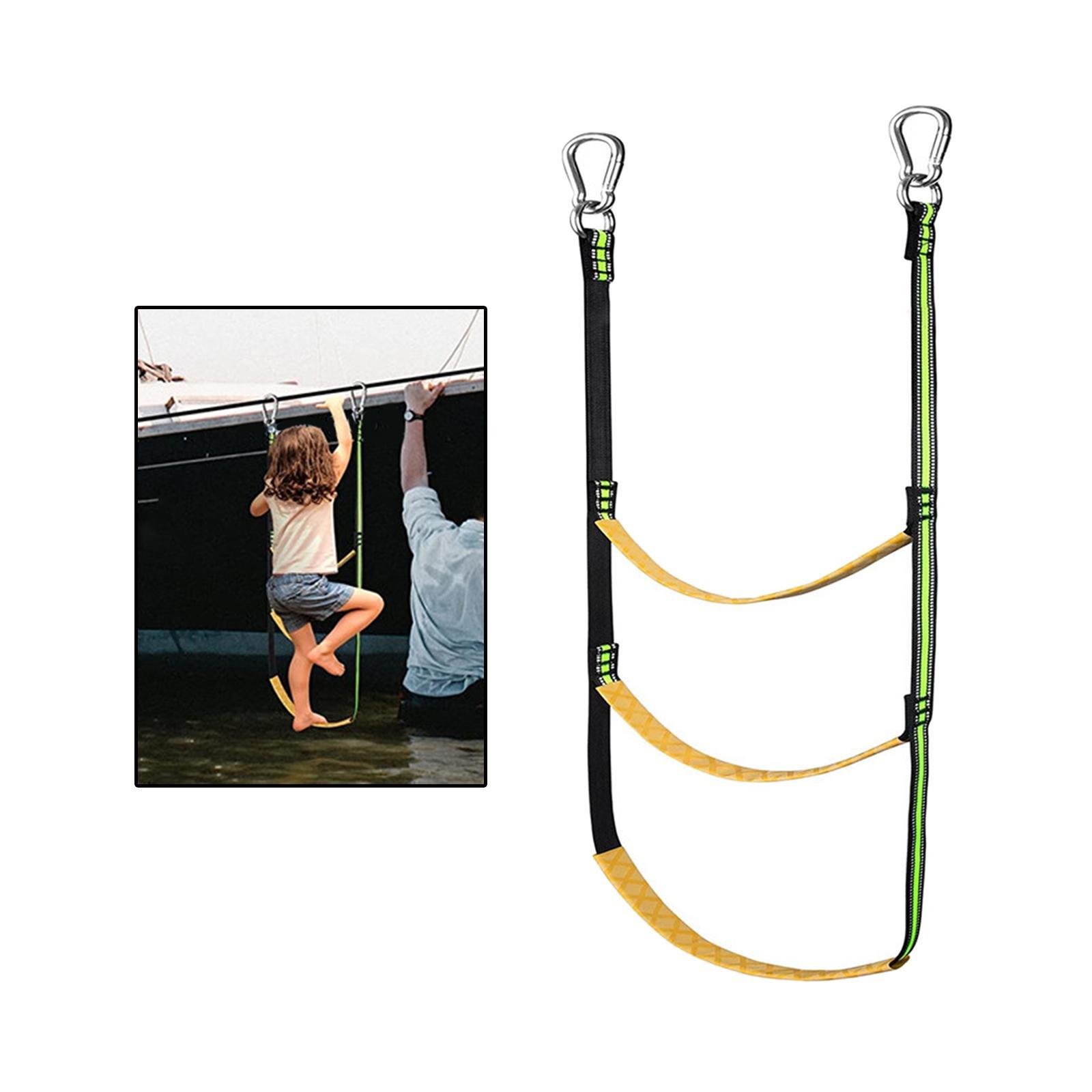 1PC Fire Escape Ladder   for Marine Boat Kayak Boarding Portable Yacht