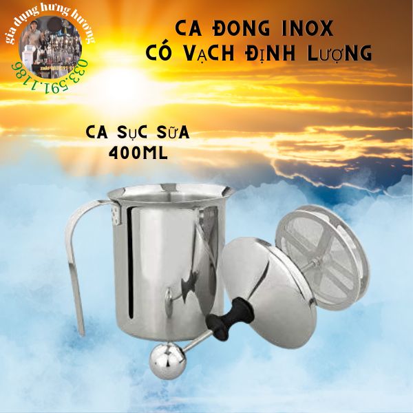 Ca Đánh Sữa Lạnh 400ml