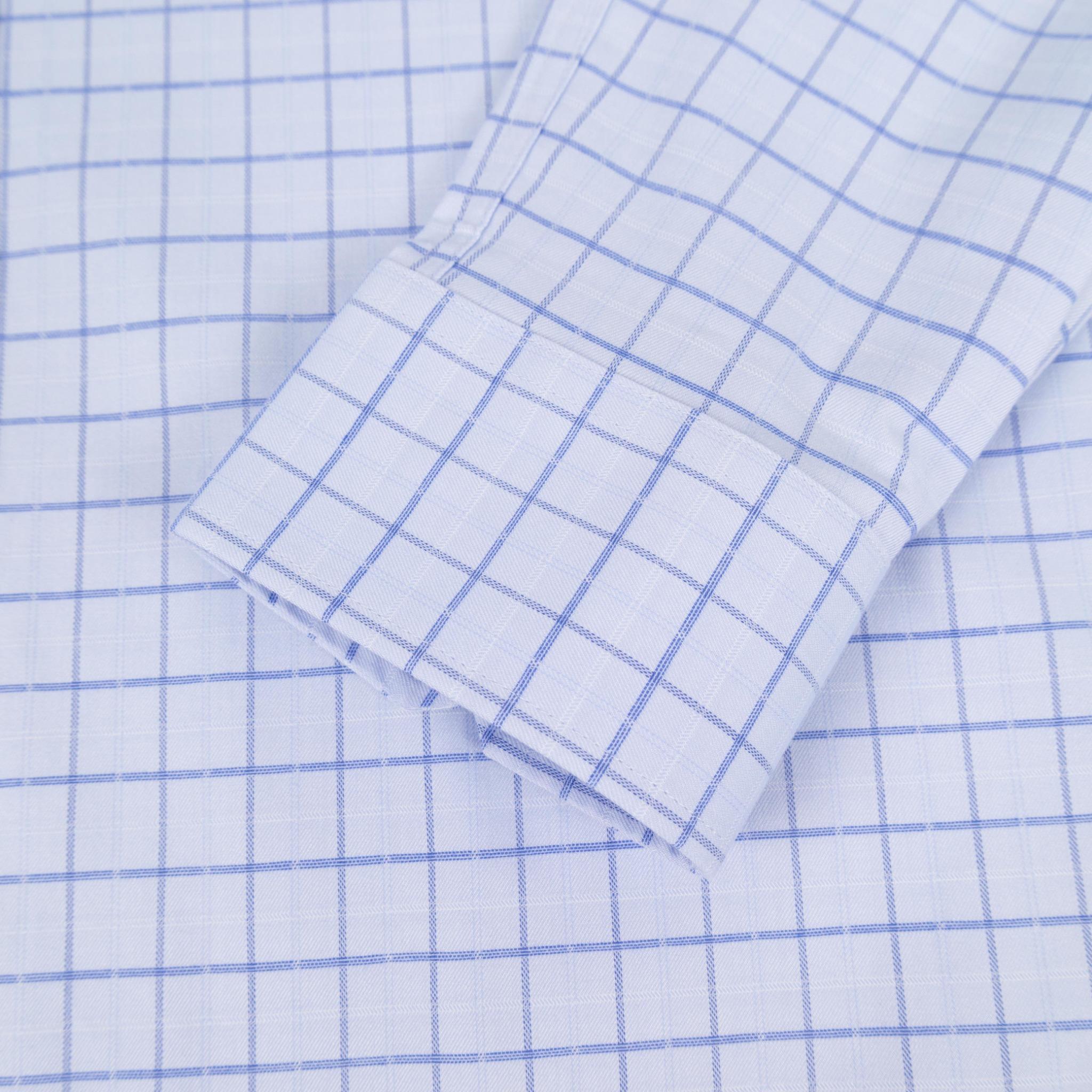 Áo sơ mi nam KHATOCO Tailor Fit dài tay A1MD538T1-CNCR848-2711-D