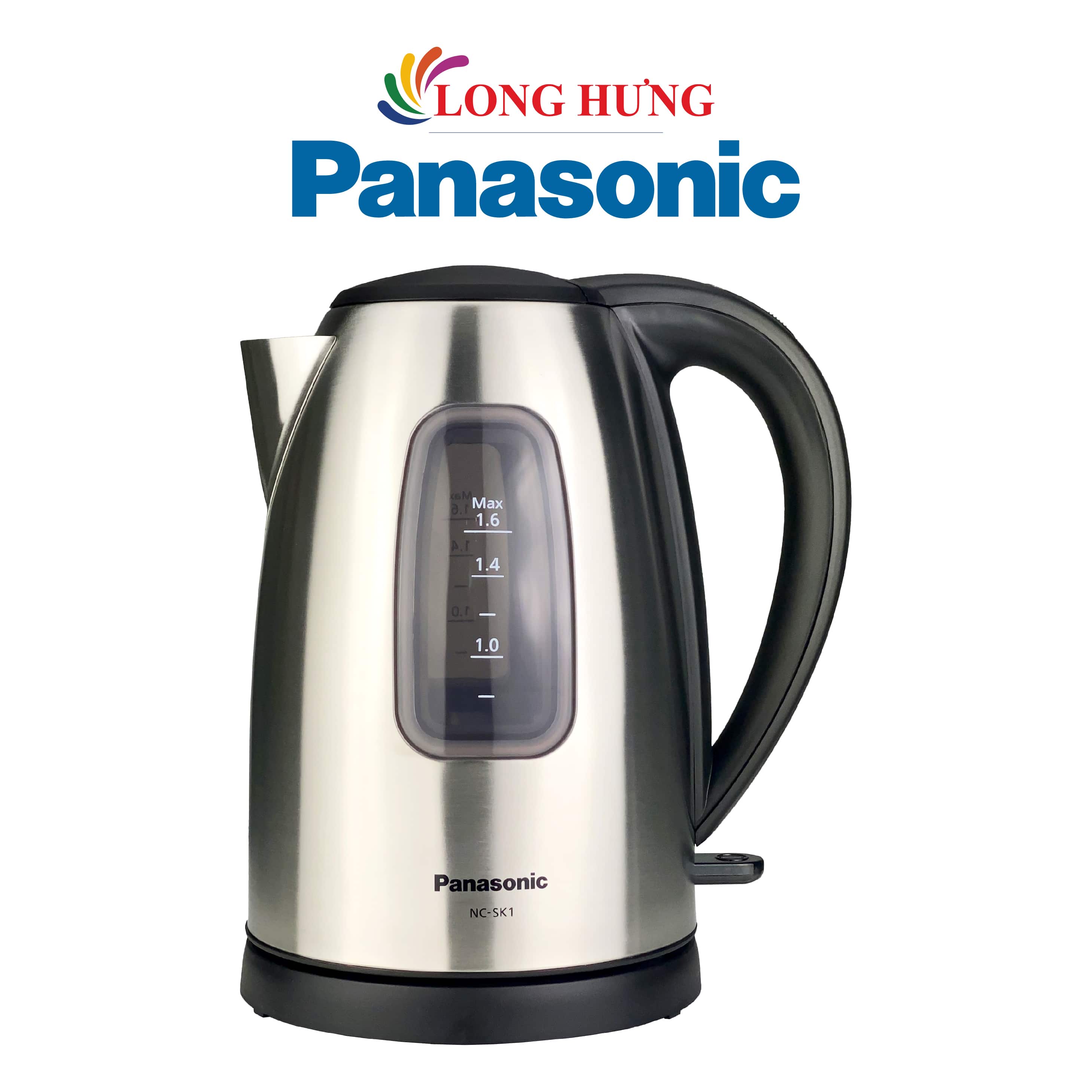 Bình đun siêu tốc Panasonic 1.6 lít NC-SK1BRA - Hàng chính hãng