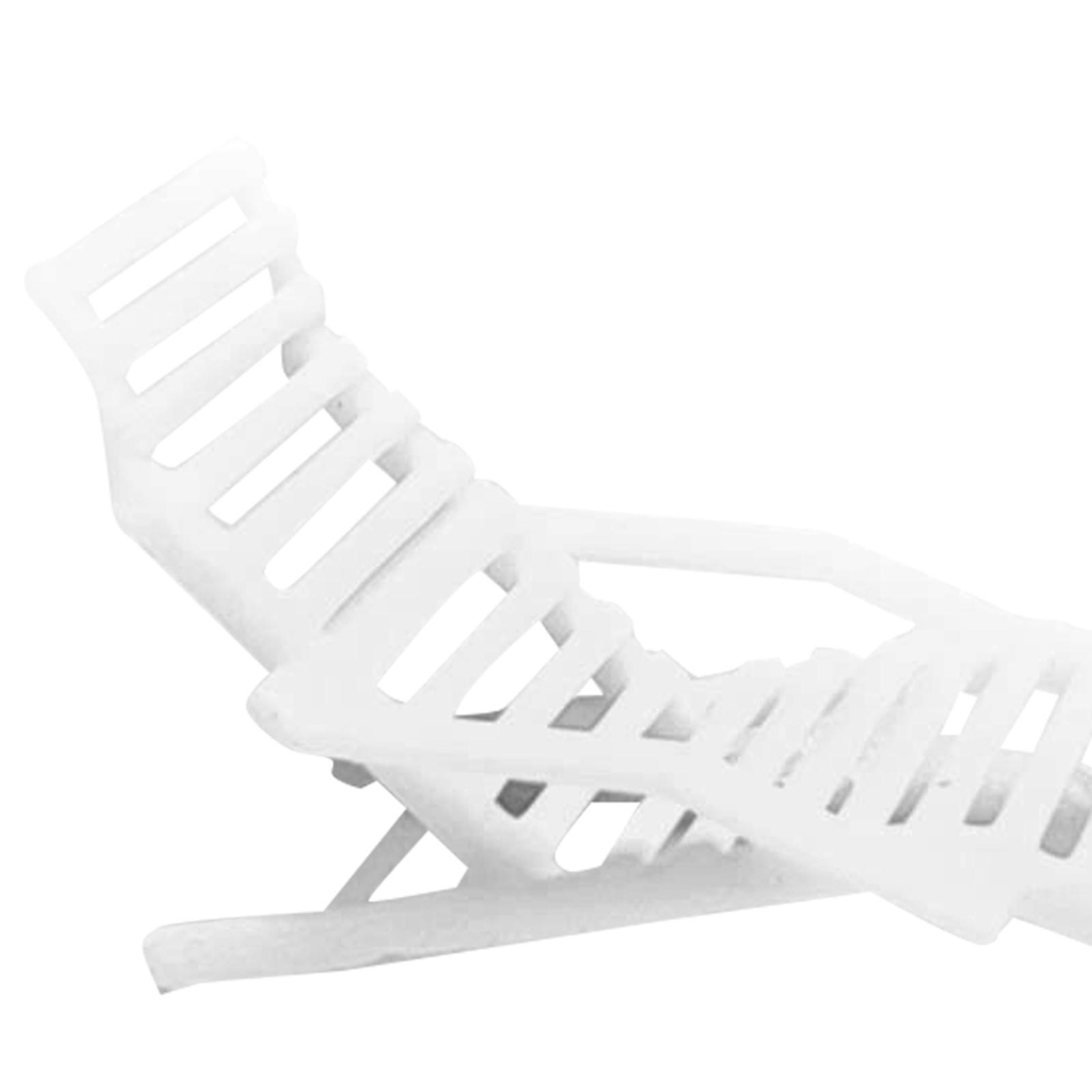 1:64 Scale Beach Chair Model for Model Train Fairy Garden Collections Building Kit Layout