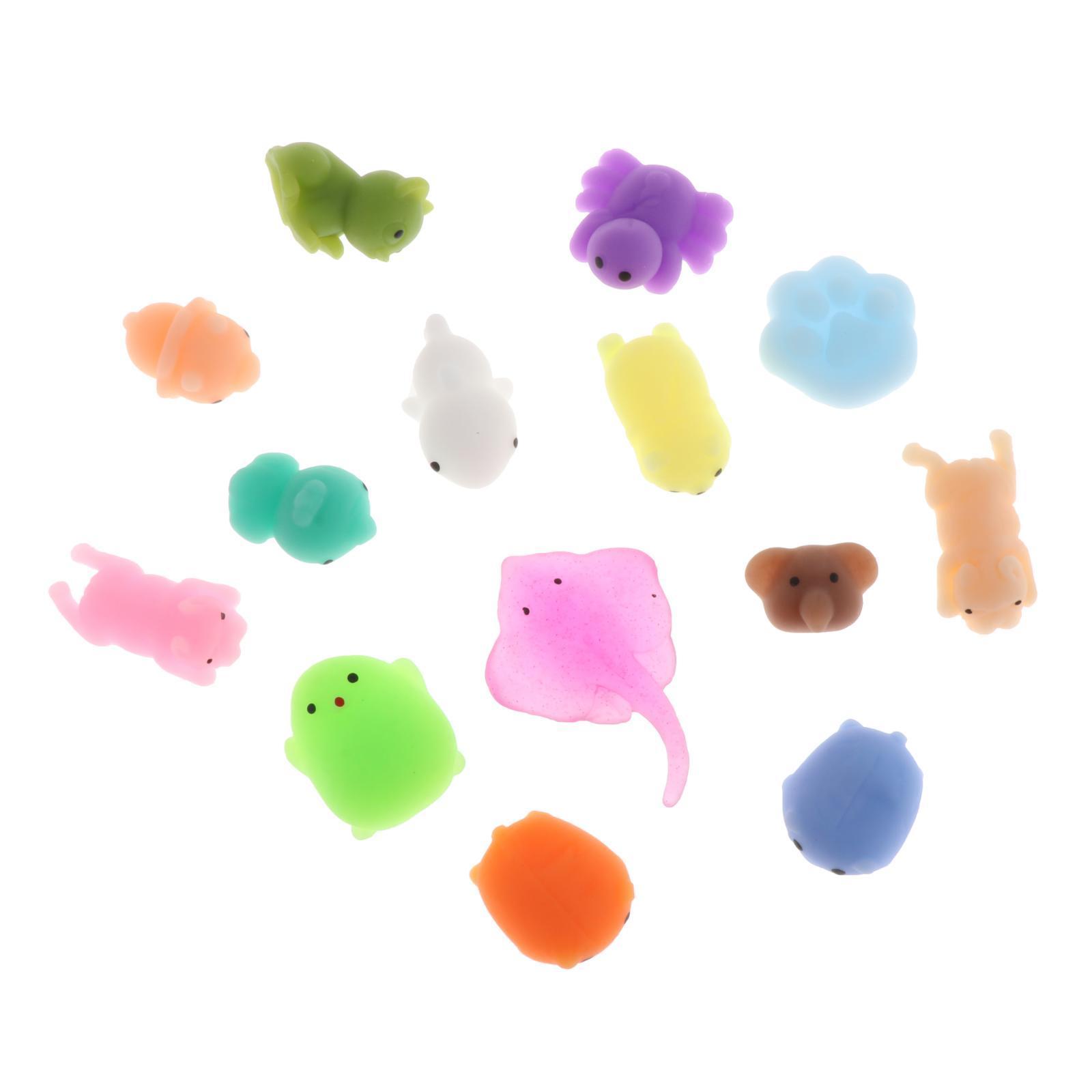 30 Pieces Mini Squeezing Toys Sensory Toy Easy to Clean Decoration Soft Relaxing Toy Interesting for Party Favors Goodie Bag Stuffers Adults