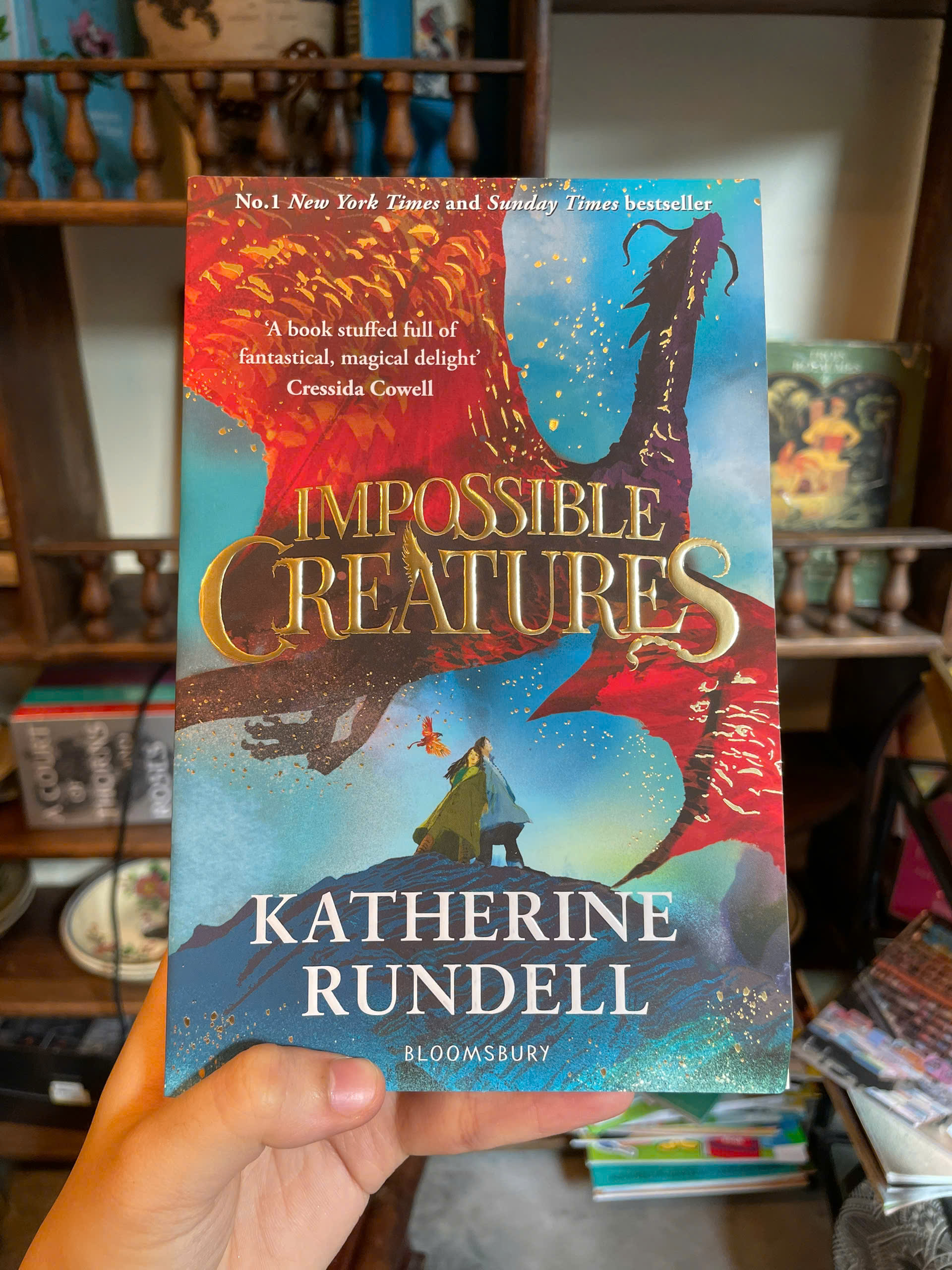 Sách - Impossible Creatures by Katherine Rundell | Children Fantasy Novel / Ngoại văn Nhập khẩu