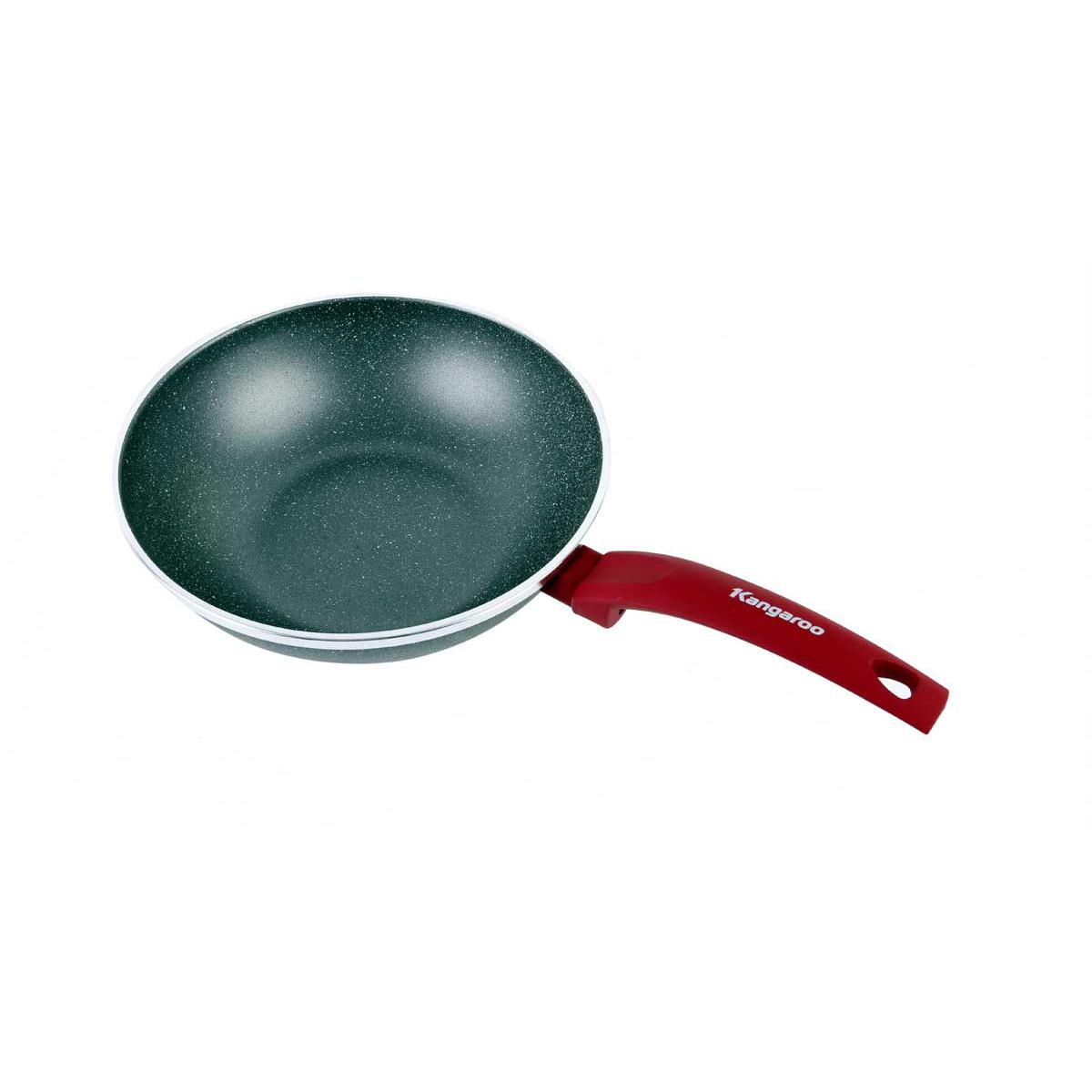 Chảo Nhôm Chống Dính Sâu Lòng Đáy Từ Kangaroo KG655L